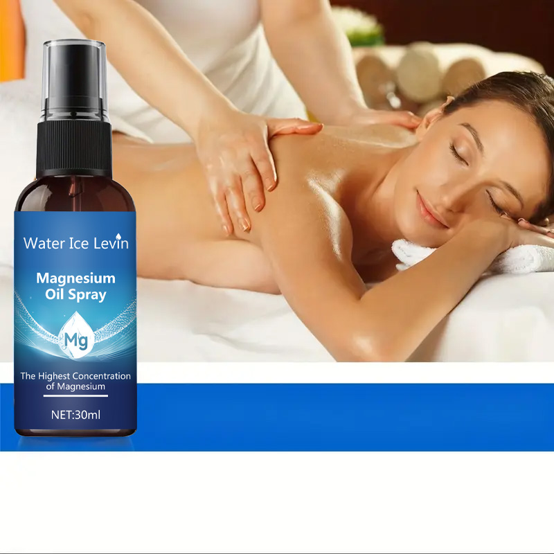 Bath Salts Magnesium - マグネシウムオイルスプレー。顔と体のスキンケアに。保湿効果のあるエッセンシャルオイル。マッサージ用エッセンシャルオイル。