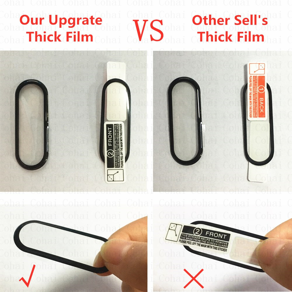 Xiaomi Mi Band 7 6 5用スクリーンプロテク - Health Wellness Bracelet のレビューと価格