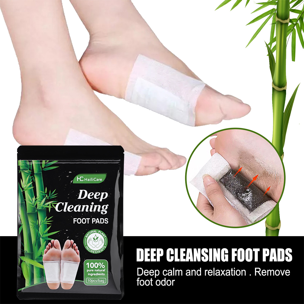 10個入り よもぎ竹炭フットパッチ デトックス＆水分除去用、 - Detox Foot Patch のレビューと価格
