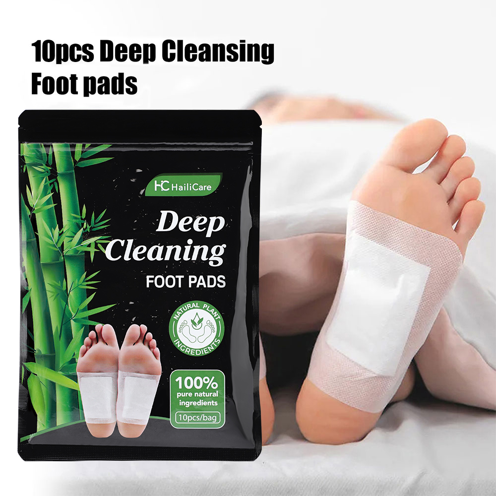 10個入り よもぎ竹炭フットパッチ デトックス＆水分除去用、 - Detox Foot Patch のレビューと価格