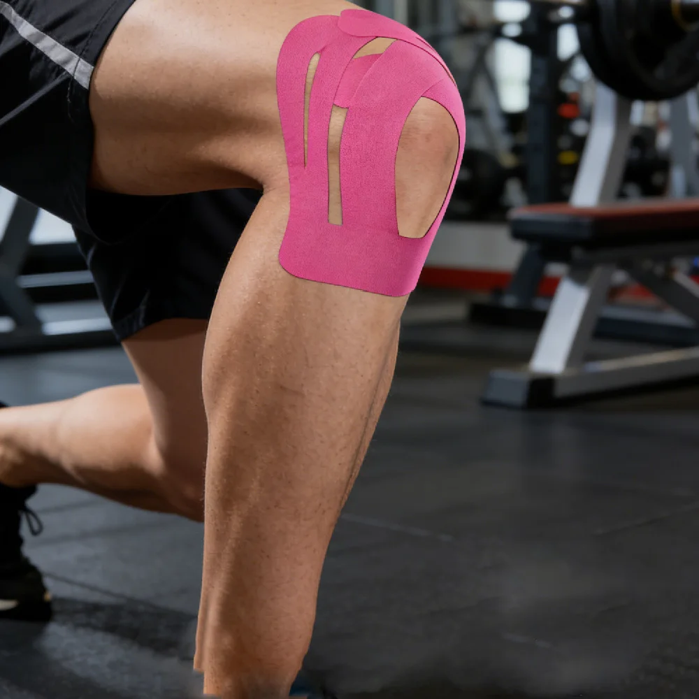 10個入り伸縮性プレカット膝用キネシオロジーテープ、輪郭に合 - Sports Taping Precut のレビューと価格