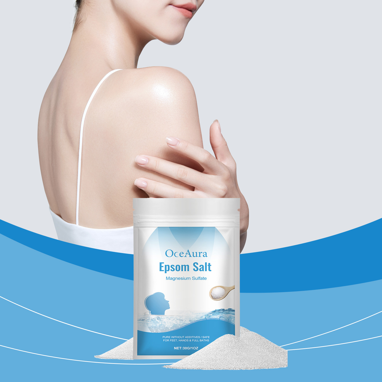 エプソムソルト 硫酸マグネシウム 保湿 角質除去 純粋な天然 - Bath Salts Magnesium のレビューと価格