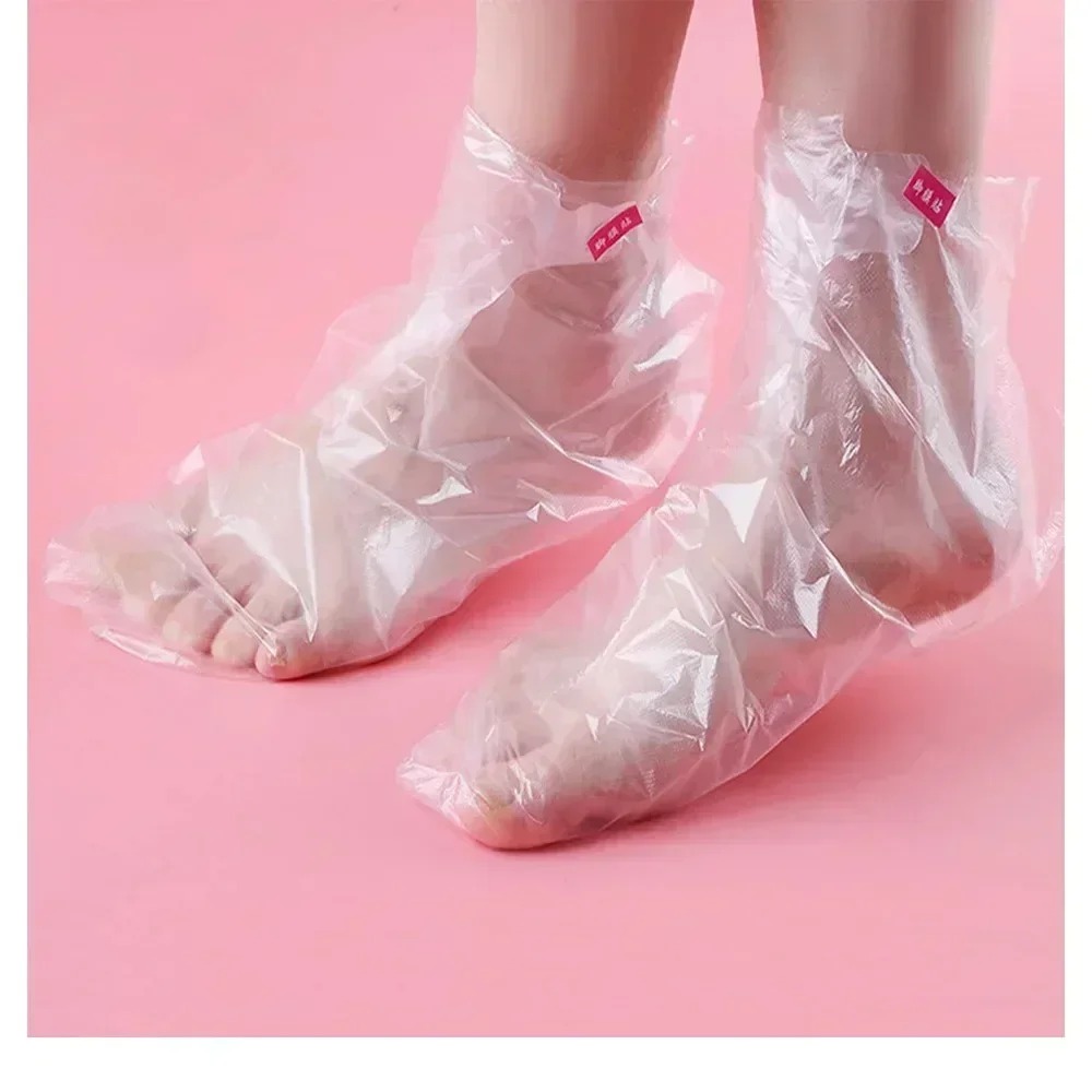 100 個のフットマスクカバー使い捨て透明 PE 保湿デトッ - Detox Foot Patch のレビューと価格