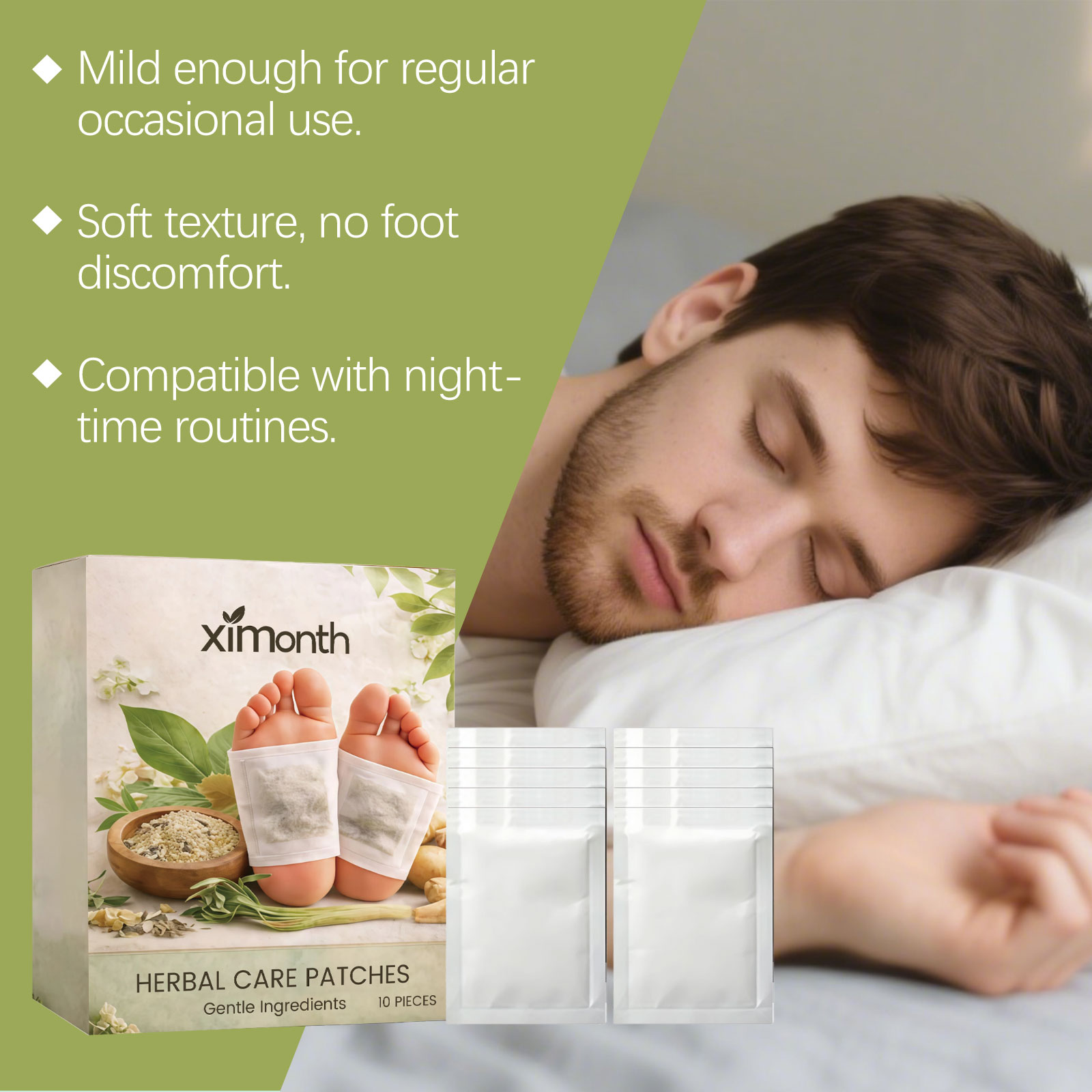 天然ハーブデトックスフットパッチ ボディデトックスフットケア - Detox Foot Patch のレビューと価格